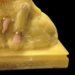 Tượng Bồ Tát Văn Thù, Phổ Hiền Ngồi Trên Linh Vật, Chất Liệu Bột Đá Thạch Anh CAO CẤP, Cao 48cm 5 Tuong Bo Tat Van Thu Pho Hien Ngoi Tren Linh Vat Chat Lieu Bot Da Thach Anh CAO CAP Cao 48cm 20