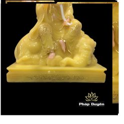 Tượng Bồ Tát Văn Thù, Phổ Hiền Ngồi Trên Linh Vật, Chất Liệu Bột Đá Thạch Anh CAO CẤP, Cao 48cm 16 Tuong Bo Tat Van Thu Pho Hien Ngoi Tren Linh Vat Chat Lieu Bot Da Thach Anh CAO CAP Cao 48cm 9