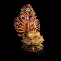 Tuong Chuan De Ngoi Dai Sen De Luc Giac Chat Lieu Composite Cao 90cm 7