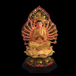 Tuong Chuan De Ngoi Dai Sen De Luc Giac Chat Lieu Composite Cao 90cm 8