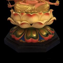 Tuong Chuan De Ngoi Dai Sen De Luc Giac Chat Lieu Composite Cao 90cm 9