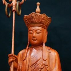 Tuong Dia Tang Bo Tat Ngoi Bang Go Huong Viet Nam Cao 40cm 3