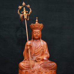 Tuong Dia Tang Bo Tat Ngoi Bang Go Huong Viet Nam Cao 50cm 1