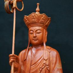 Tuong Dia Tang Bo Tat Ngoi Bang Go Huong Viet Nam Cao 50cm 3