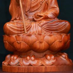 Tuong Dia Tang Bo Tat Ngoi Bang Go Huong Viet Nam Cao 50cm 4