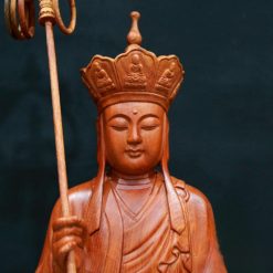 Tuong Dia Tang Bo Tat Ngoi Bang Go Huong Viet Nam Cao 50cm 5