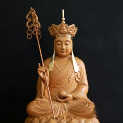 Tuong Dia Tang Ngoi De Sen Bang Go Huong Chuong Cao 40cm 48cm 1