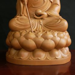 Tuong Dia Tang Ngoi De Sen Bang Go Huong Chuong Cao 40cm 48cm 7