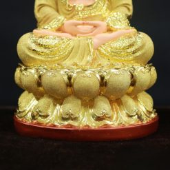 Tượng Đức Bổn Sư Thích Ca Mâu Ni Mạ Cát Vàng Ngồi, Bằng Composite, Cao 30cm, 40cm, 48cm 5 Tuong Duc Bon Su Thich Ca Mau Ni Ma Cat Vang Ngoi Bang Composite Cao 30cm 40cm 48cm 3