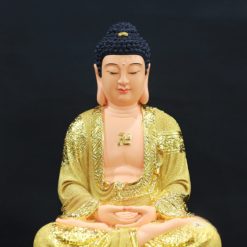 Tượng Đức Bổn Sư Thích Ca Mâu Ni Mạ Cát Vàng Ngồi, Bằng Composite, Cao 30cm, 40cm, 48cm 4 Tuong Duc Bon Su Thich Ca Mau Ni Ma Cat Vang Ngoi Bang Composite Cao 30cm 40cm 48cm 4
