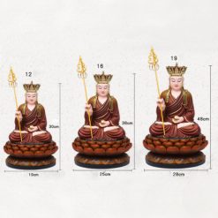 Tượng Đức Địa Tạng, Bằng Composit, Cao 12inch, 16inch, 19inch 2 Tuong Duc Dia Tang Bang Composit Cao 12inch 16inch 19inch 8