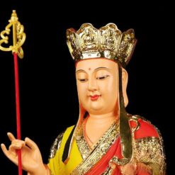 Tượng Đức Địa Tạng Vương, Chất Liệu Composit, Cao 48cm 1 Tuong Duc Dia Tang Vuong Chat Lieu Composit Cao 48cm 1