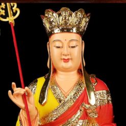 Tượng Đức Địa Tạng Vương, Chất Liệu Composit, Cao 48cm 6 Tuong Duc Dia Tang Vuong Chat Lieu Composit Cao 48cm 2