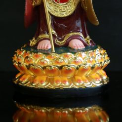 Tượng Đức Địa Tạng Vương Đứng, Chất Liệu Composit, Cao 40cm 6 Tuong Duc Dia Tang Vuong Dung Chat Lieu Composit Cao 40cm 2