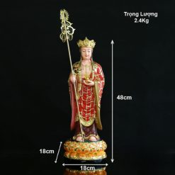 Tuong Duc Dia Tang Vuong Dung Chat Lieu Composit Cao 48cm 4