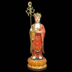 Tuong Duc Dia Tang Vuong Dung Composit Son Thuong Mau Do Cao 41cm 1