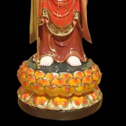 Tuong Duc Dia Tang Vuong Dung Composit Son Thuong Mau Do Cao 41cm 2