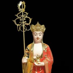 Tuong Duc Dia Tang Vuong Dung Composit Son Thuong Mau Do Cao 41cm 3