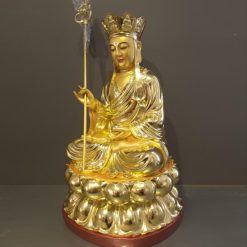Tuong Duc Dia Tang Vuong Ngoi Composit Ma Vang Cao 66cm 3