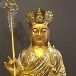 Tuong Duc Dia Tang Vuong Ngoi Composit Ma Vang Cao 66cm 4