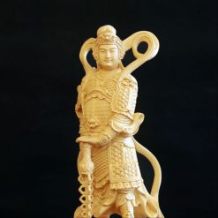 Tuong Ho Phap Quan Cong Vi Da Bang Go Bach Cao 28cm 5