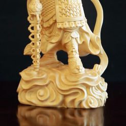 Tuong Ho Phap Quan Cong Vi Da Bang Go Bach Cao 28cm 8