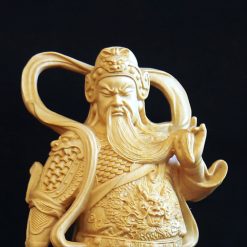 Tuong Ho Phap Quan Cong Vi Da Bang Go Bach Cao 28cm 9