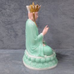 Tuong Ngai Dia Tang Ngoi Bot Da Xanh Ngoc Cao 48cm 1