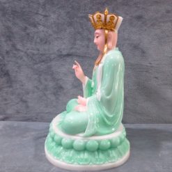 Tuong Ngai Dia Tang Ngoi Bot Da Xanh Ngoc Cao 48cm 2