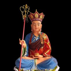 Tuong Ngai Dia Tang Vuong Ao Xanh Ngoi Dai Sen Composite Son Cao Cap Cao 125cm 1