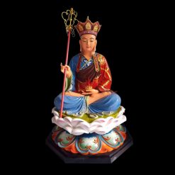 Tuong Ngai Dia Tang Vuong Ao Xanh Ngoi Dai Sen Composite Son Cao Cap Cao 125cm 4