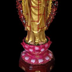 Tượng Ngài Địa Tạng Vương Đứng, Composite Sơn Màu, Cao 2 Mét (Tổng Lá Đề 2m3) 1 Tuong Ngai Dia Tang Vuong Dung Composite Son Mau Cao 2 Met Tong La De 2m3 1