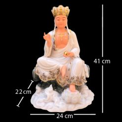 Tuong Ngai Dia Tang Vuong Ngoi Bot Da Ve Gam Cao 41cm 1