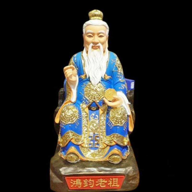 Tuong Ngai Hong Dieu Lao To Ngoi Composit Son Thuong Cao 41cm 5 Tuong Ngai Hong Dieu Lao To Ngoi Composit Son Thuong Cao 41cm 5