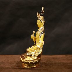 Tượng Ngài Kim Cang Tát Đoả Ngồi, Chất LiệuĐồng Mạ Vàng, Cao 30cm 3 Tuong Ngai Kim Cang Tat Doa Ngoi Chat LieuDong Ma Vang Cao 30cm 9