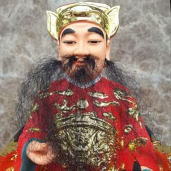 Tượng Ngài Lỗ Ban Ngồi, Composit Sơn Thường, Cao 30cm 2 Tuong Ngai Lo Ban Ngoi Composit Son Thuong Cao 30cm 3