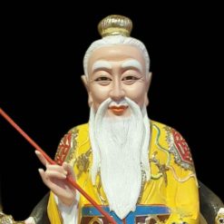 Tuong Ngai Thai Thuong Lao Quan Ngoi Compsit Son Do Cao 48cm 3