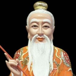 Tuong Ngai Thai Thuong Lao Quan Ngoi Compsit Son Do Cao 48cm 8