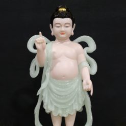 Tuong Phat Dan Sinh Bang Bot Da Thach Ngoc Cao 65cm 4