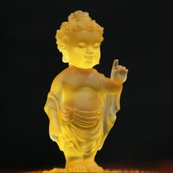 Tuong Phat Dan Sinh Bang Luu Ly Cao 12cm 5