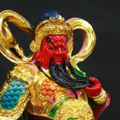 Tượng Quan Công Vi Đà Hộ Pháp Đứng Bằng Composite Sơn Màu Mạ Vàng, Cao 45cm 12 Tuong Quan Cong Vi Da Ho Phap Dung Bang Composite Son Mau Ma Vang Cao 45cm 2