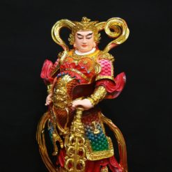 Tượng Quan Công Vi Đà Hộ Pháp Đứng Bằng Composite Sơn Màu Mạ Vàng, Cao 45cm 9 Tuong Quan Cong Vi Da Ho Phap Dung Bang Composite Son Mau Ma Vang Cao 45cm 5