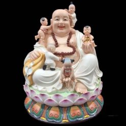 Tuong Su Duc DiLac Ngu Phuc Su Trang Vien Vang Cao 46cm 1