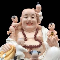 Tuong Su Duc DiLac Ngu Phuc Su Trang Vien Vang Cao 46cm 3