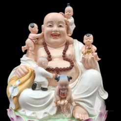 Tuong Su Duc DiLac Ngu Phuc Su Trang Vien Vang Cao 46cm 4