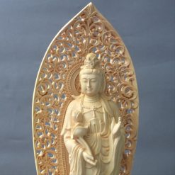 Bộ Tượng Tây Phương Tam Thánh Bằng Gỗ Hoàng Dương Cao 27cm 15 Tuong Tay Phuong Tam Thanh Bang Go Hoang Duong Cao 28cm 3