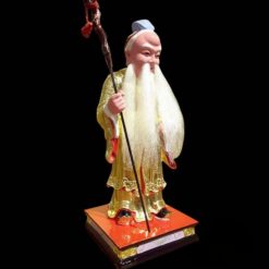 Tuong Than Tien Dao Thanh Dung Composit Son Vang Cao 41cm 3