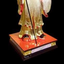 Tuong Than Tien Dao Thanh Dung Composit Son Vang Cao 41cm 4