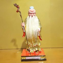 Tuong Than Tien Dao Thanh Dung Composit Son Vang Cao 41cm 5