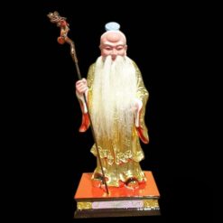 Tuong Than Tien Dao Thanh Dung Composit Son Vang Cao 41cm 6